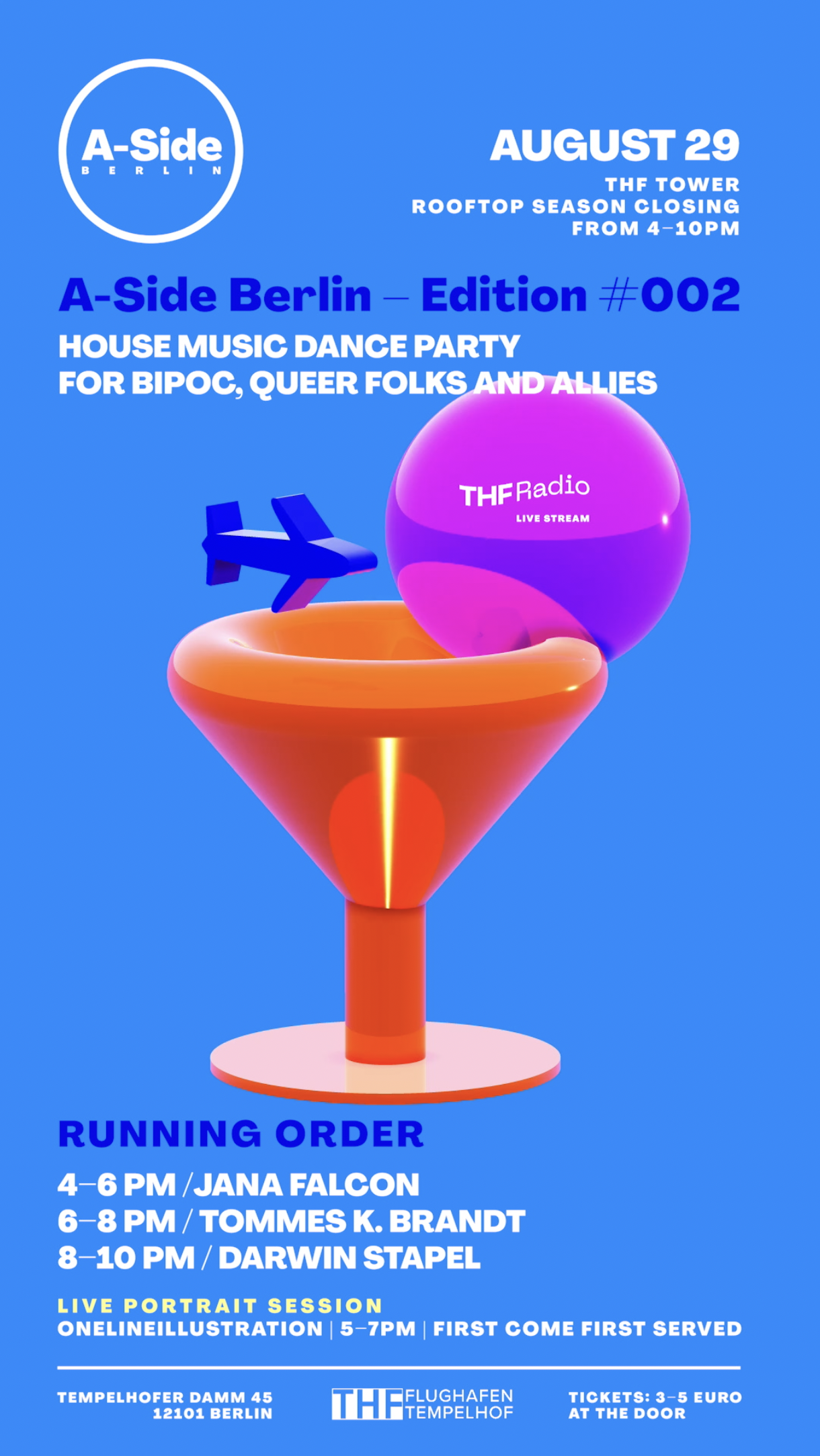 A-Side Berlin event artwork edition 2